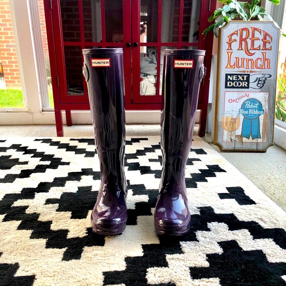 Size 8 Hunter Rainboots